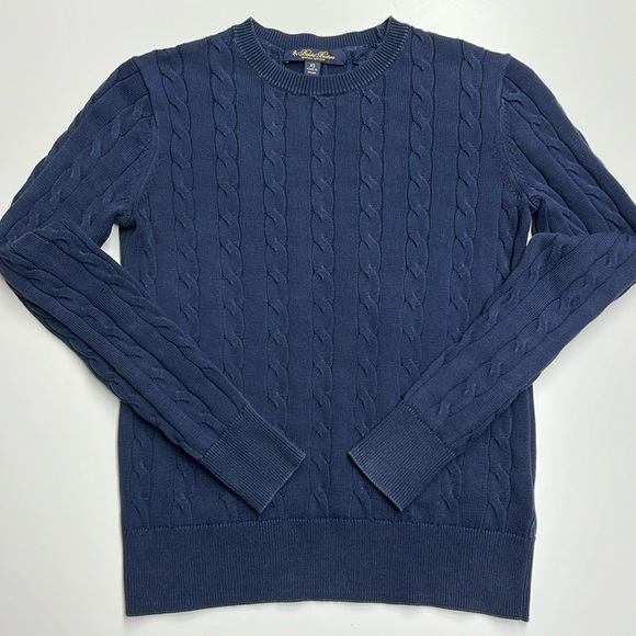 ✨ BROOKS BROTHERS ✨ Supima Cotton Cable Crewneck Sweater. - Picture 8 of 15